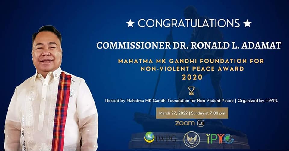 Mahatma MK Gandhi Prize for Non-Violent Peace